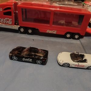 coca cola 2005 corvette carrier Christmas